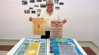 El guardián de las verbenas: Manuel Villar rescata en cuarenta carteles la memoria popular de Berres