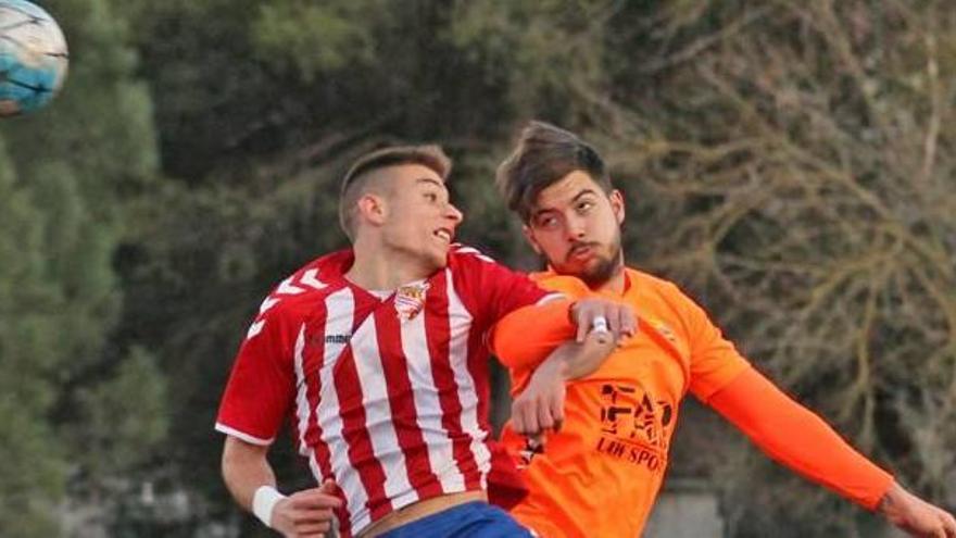 El Manresa, en el partit amb el Llagostera B