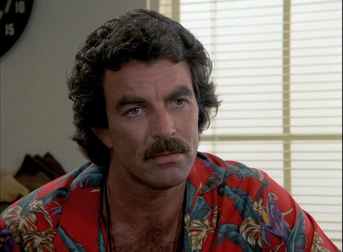 Imaxe da popular serie dos 80 ‘Magnum’.