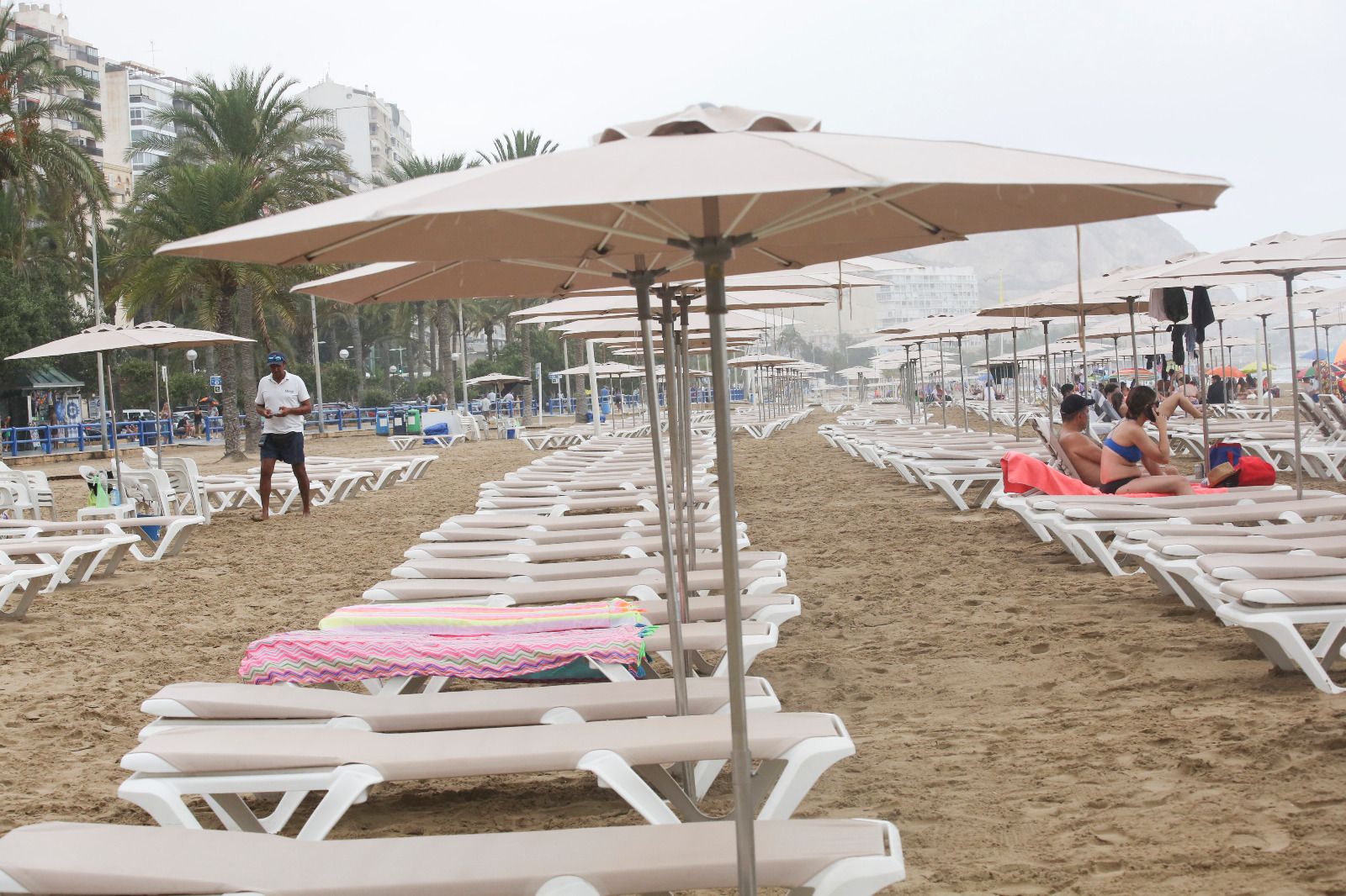 Lluvias calientes en el litoral de Alicante