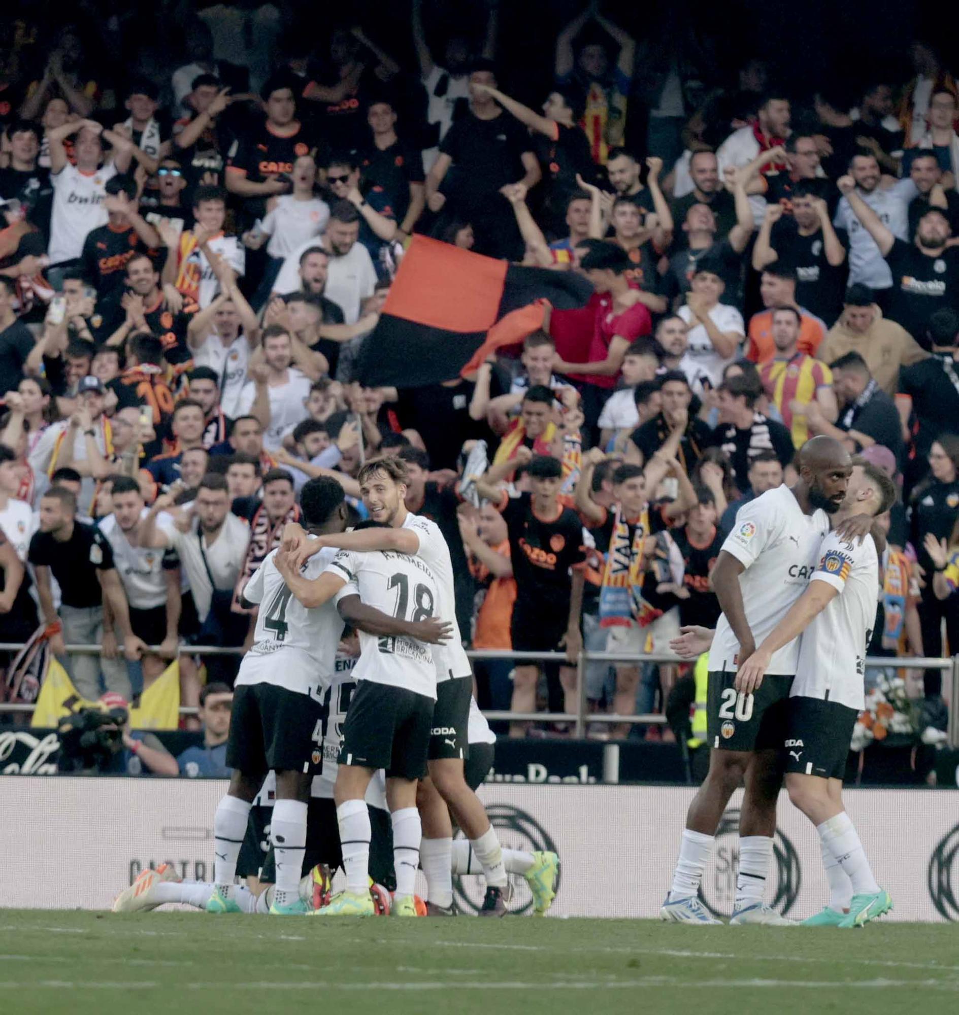 Valencia CF - Real Madrid en imágenes