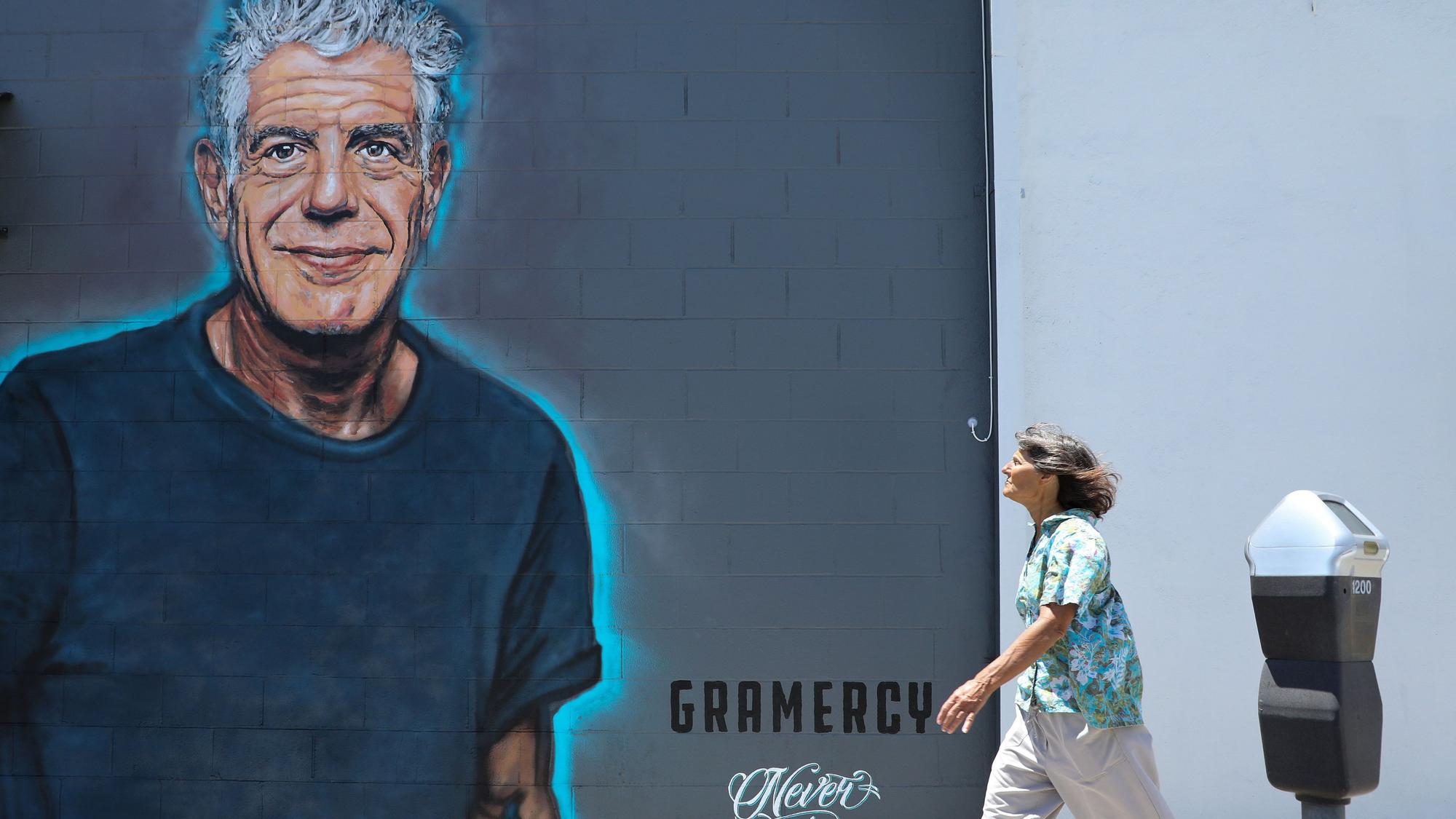 Anthony Bourdain: grafiti