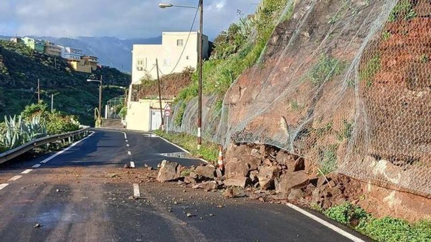 San Mateo inicia en un mes las obras para reparar 17 muros tras los daños de la borrasca Therese