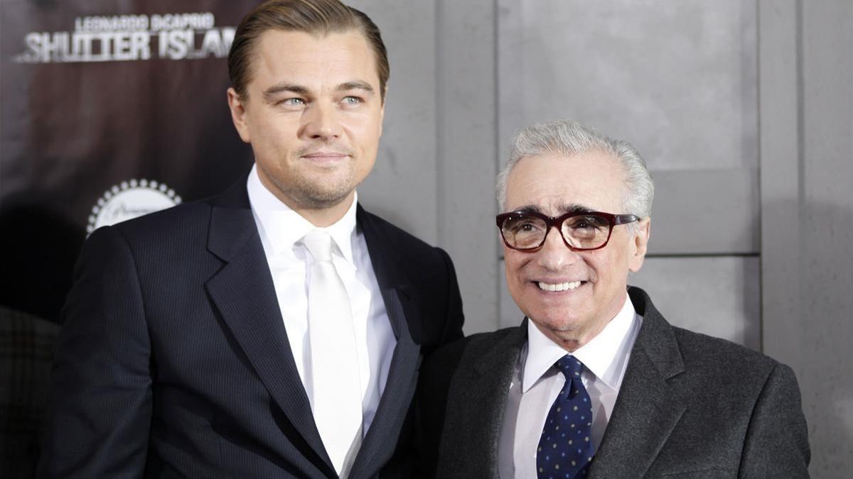 lmmarco12393278 director martin scorsese  r  poses with cast member leonardo171011193858