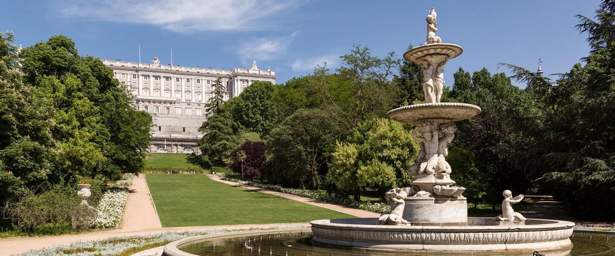 Los jardines de Campo del Moro.