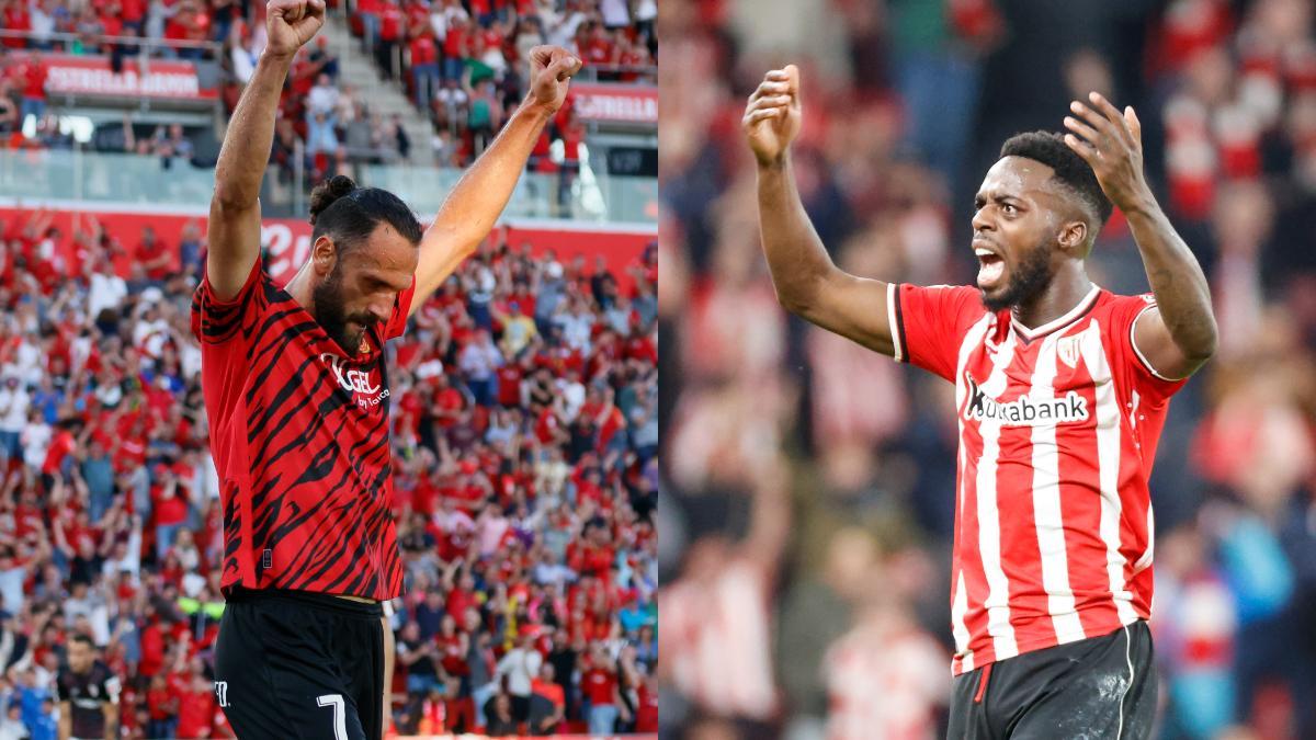 Duelo Muriqi vs Iñaki Williams en la final de la Copa del Rey
