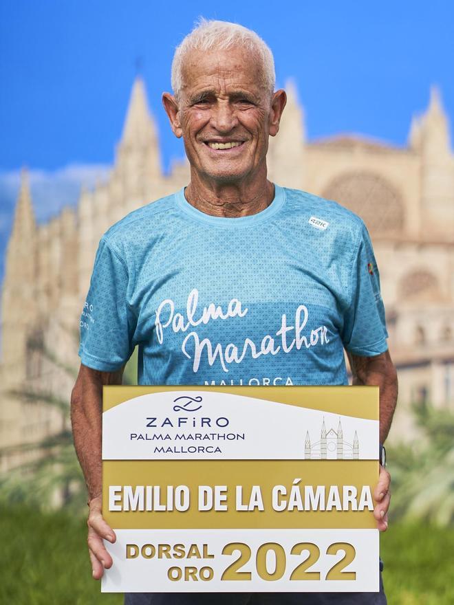 Emilio de la Cámara. Atleta homenajeado por el Zafiro Palma Marathon Mallorca 2022