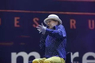 EN IMÁGENES | Gijón rinde homenaje a Sabina: de aquí a la eternidad