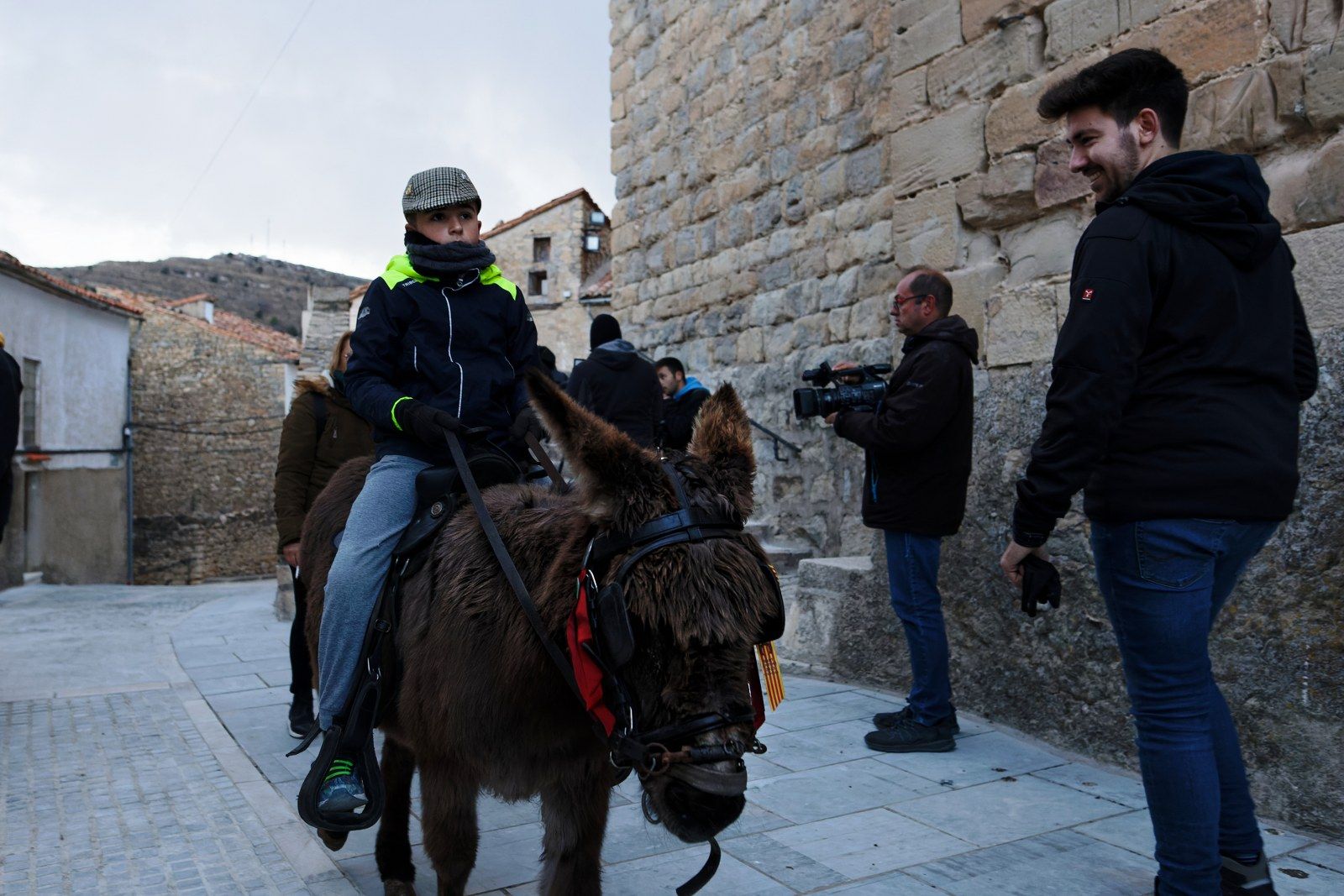 Las imágenes del remate de Sant Antoni en Portell