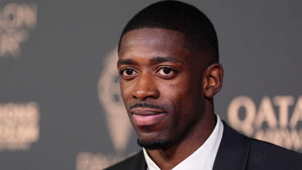 ¡Ousmane Dembélé gana el trofeo al mejor jugador del mundo!