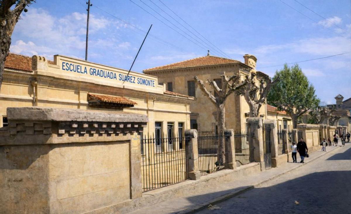 Alzado del Proyecto de Juan Vidal Ramos para Grupo de Niños. Junio de 1928.  | ARCHIVO MUNICIPAL CALLOSA DE SEGURA