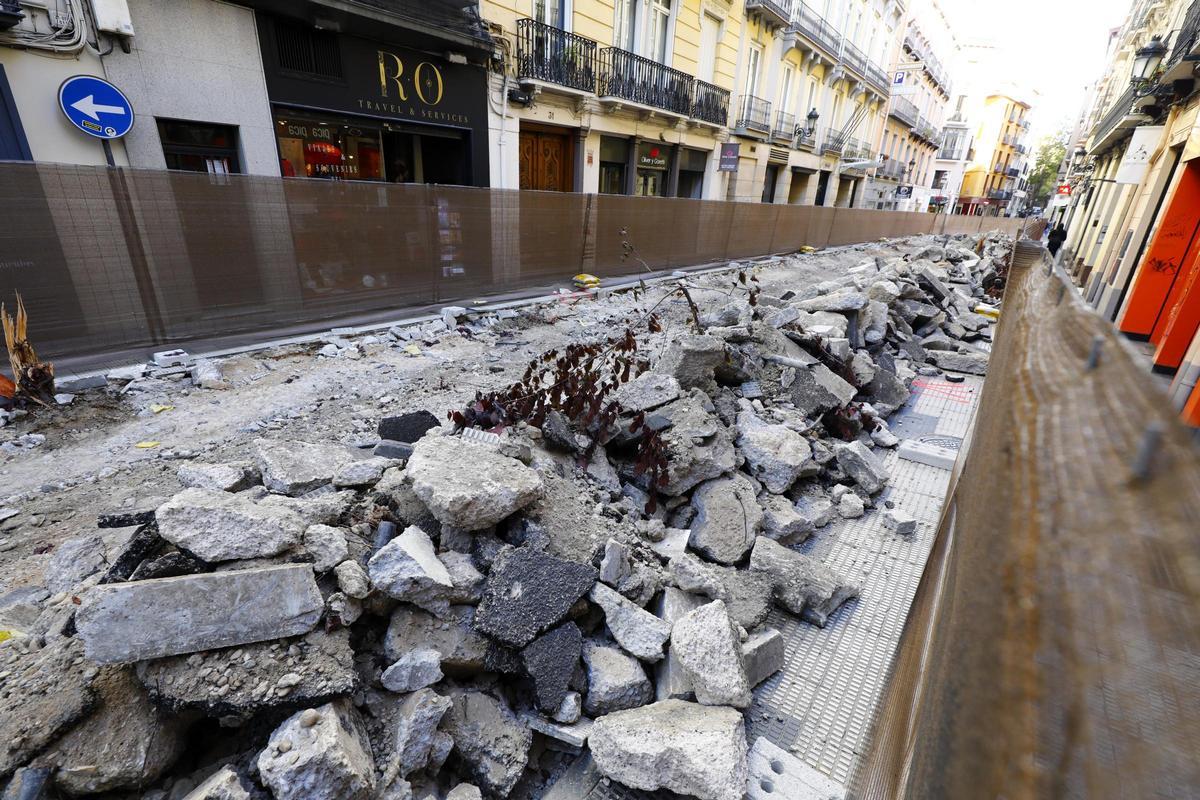 Adiós a la antigua calle Manifestación de Zaragoza: los primeros trabajos dejan estas imágenes