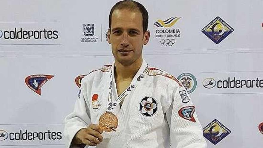 Felipe Iglesias, deportista del Gimnasio Marbel. // Iñaki Osorio