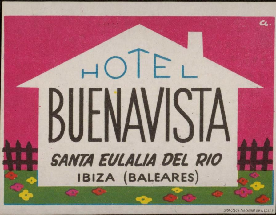 Publicidad de los hoteles de Ibiza antes de las redes sociales