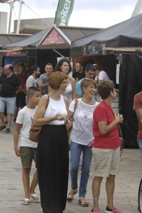 LAS PALMAS DE GRAN CANARIA. 01-09-16. Cine + Food en el Parque Santa Catalina FOTOS: JUAN CASTRO