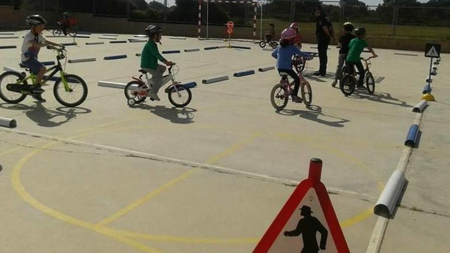 Educación vial en ses Salines