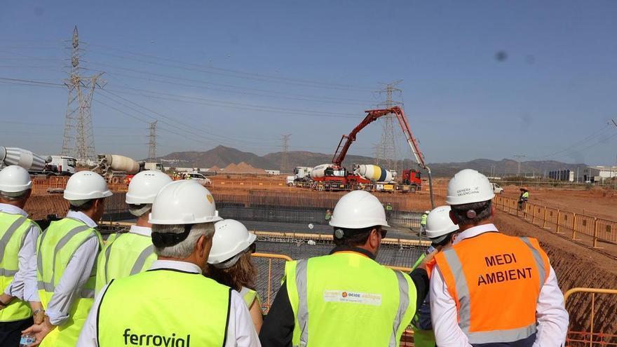 Cobra forma una infraestructura fundamental para el crecimiento urbano e industrial de Sagunt