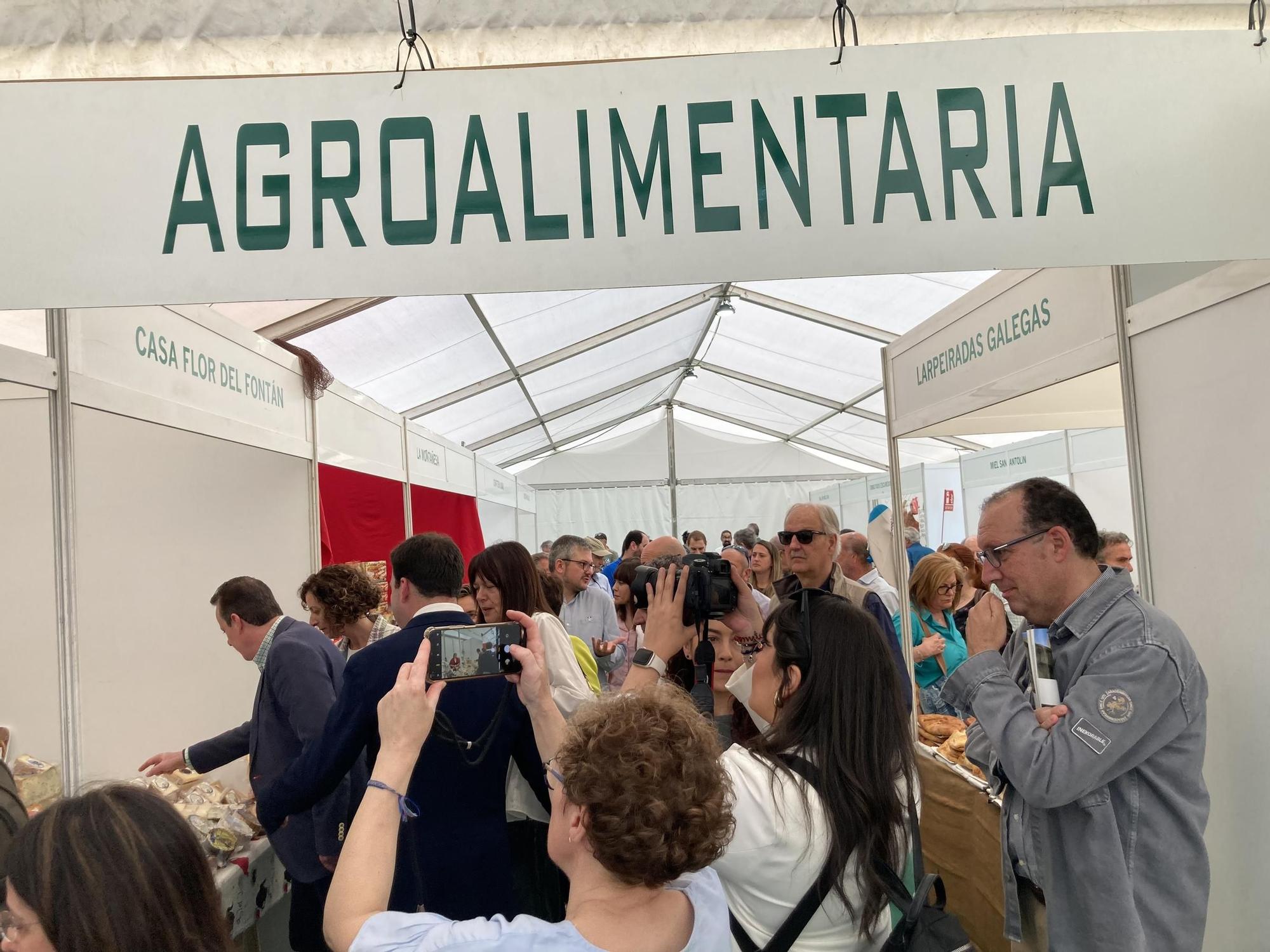 Ambiente en el recinto de la feria