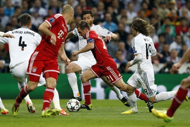 Las imágenes del Real Madrid-Bayern Múnich