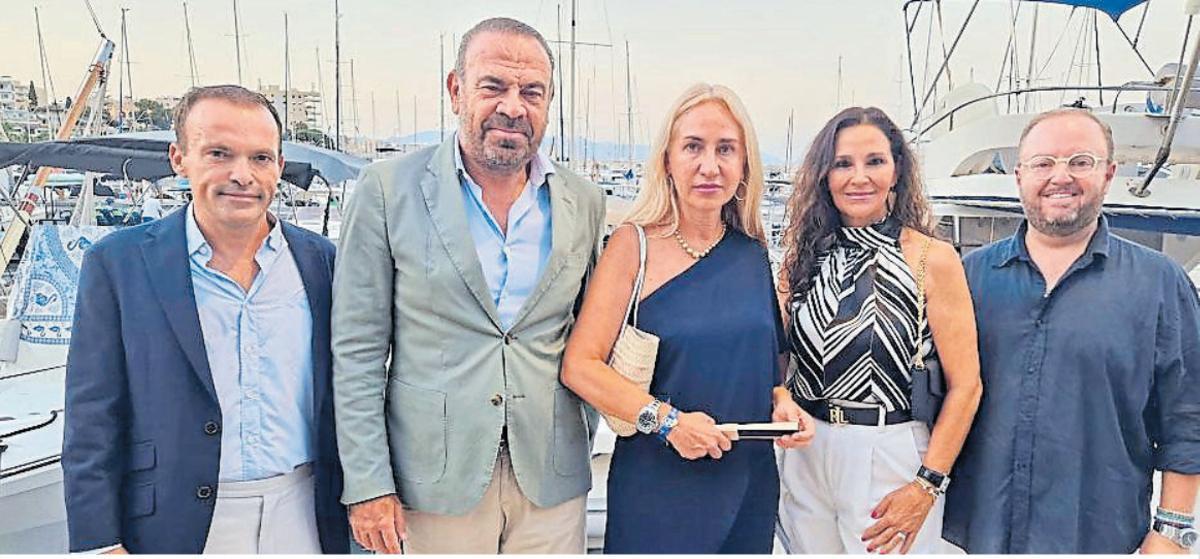 Victor Alonso Cuevillas, Gabriel Escarrer, Belén Puerto, Loli Ordoñez y Tommy Ferragut.