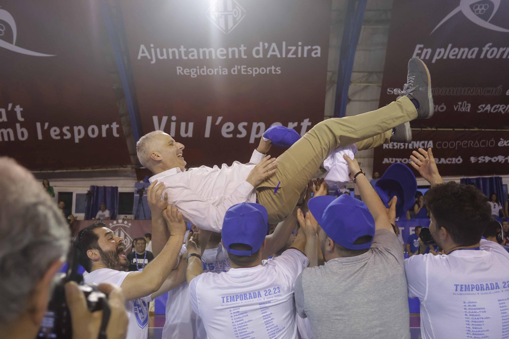 Alzira FS asciende a Primera con un solitario gol en la segunda parte de la prórroga