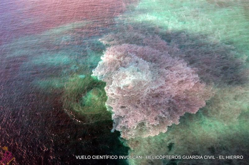 Volcán submarino de El Hierro