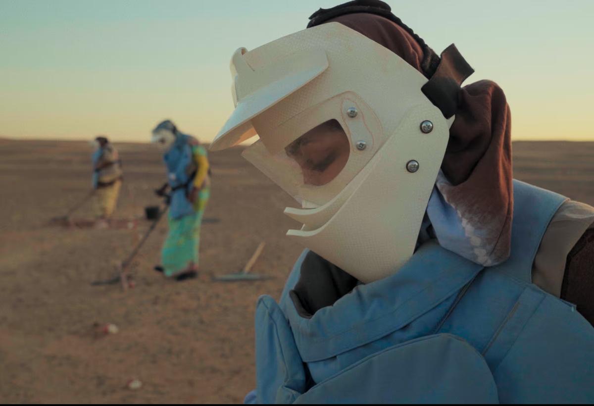 Fotograma de 'Disonancia', el corto de Raquel Larrosa que Rafael Linares ha producido.