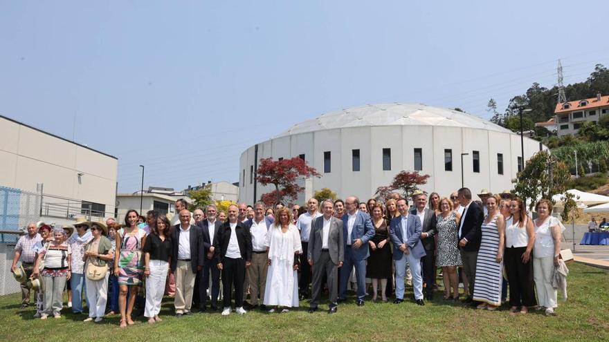 Inauguración de la potabilizadora viguesa en las instalaciones de ETAP de O Casal