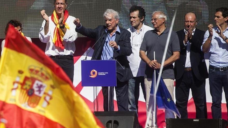 Vargas Llosa: &quot;La conjura independentista no destruirá la unidad de España&quot;