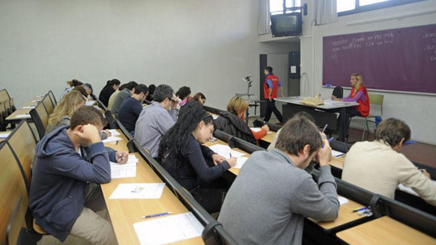 Últimas oposiciones del IB-Salut celebradas en la UIB.