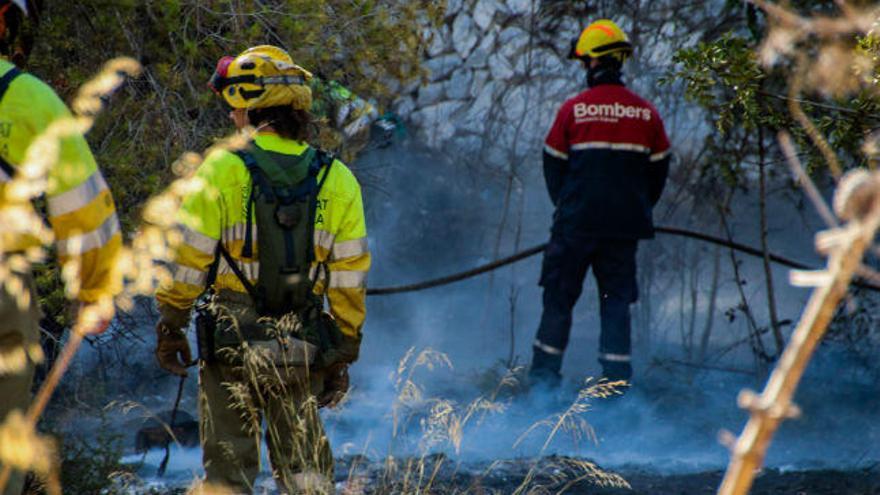 El incendio de esta tarde