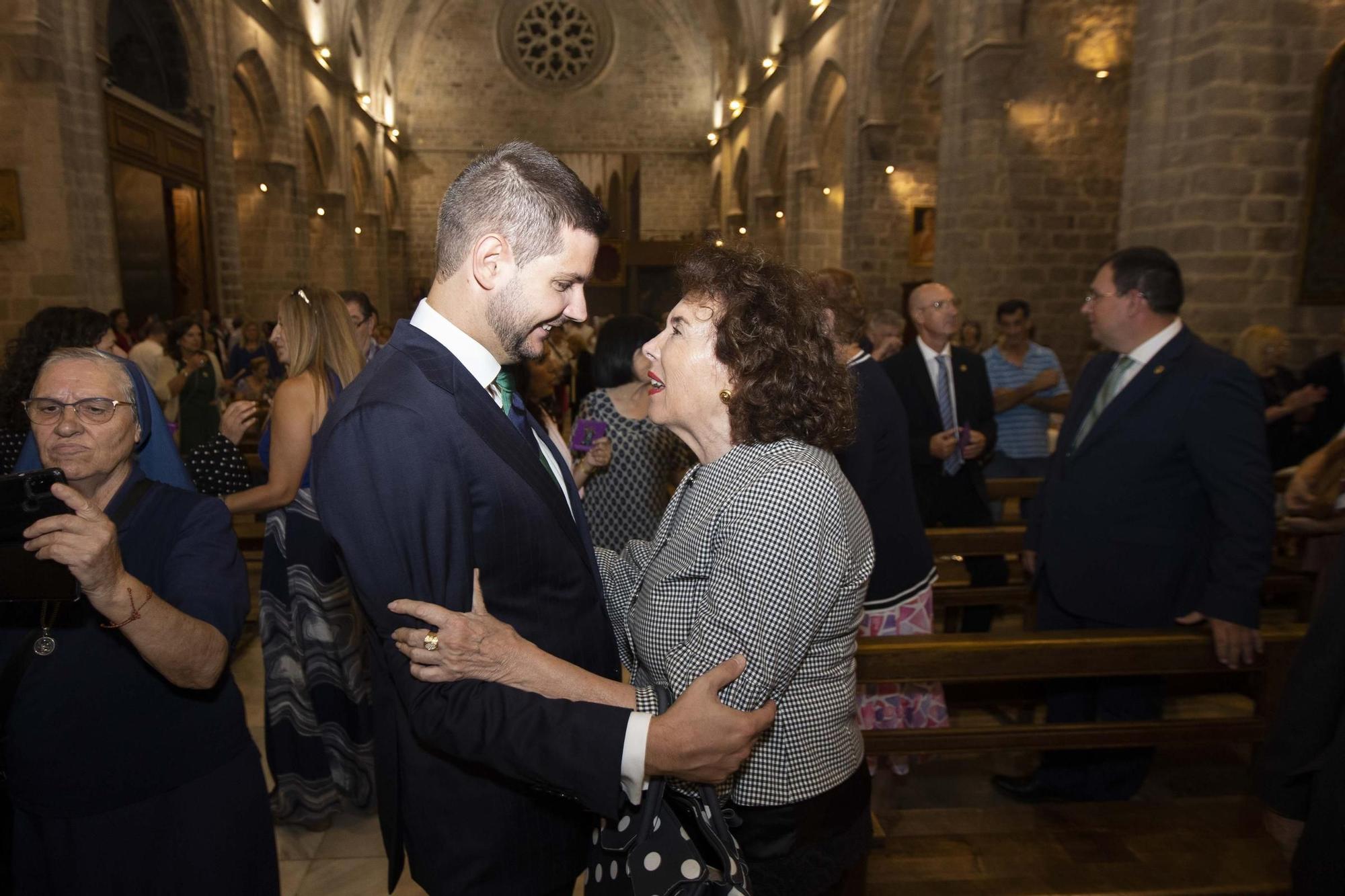 Así ha recibido Gandia las reliquias del patrón San Francisco de Borja
