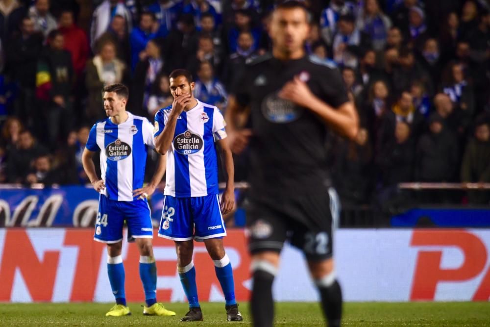 El Dépor cae ante el Celta en Riazor