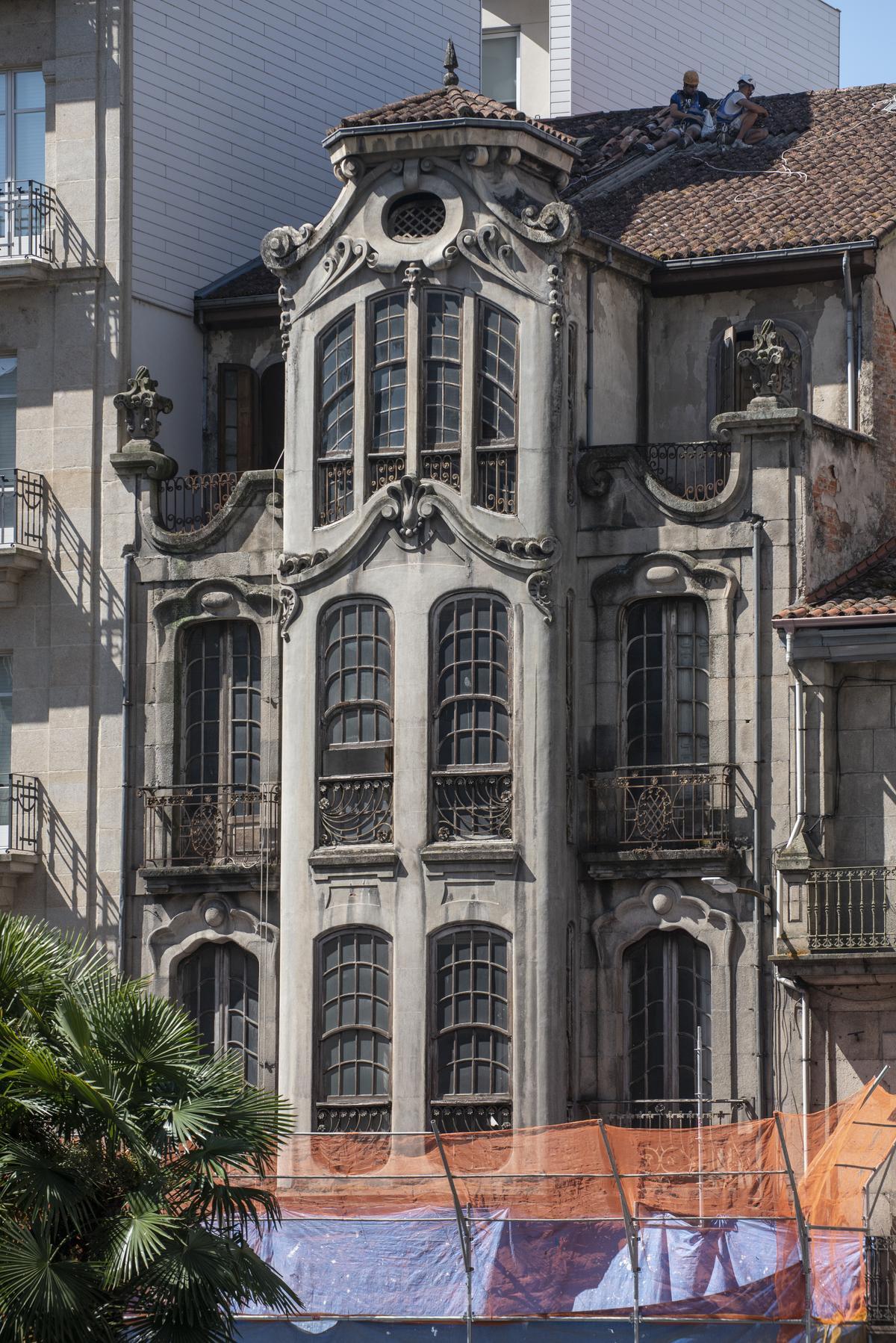 La Casa Taboada, joya del modernismo en Ourense, obra de Vázquez-Gulías.