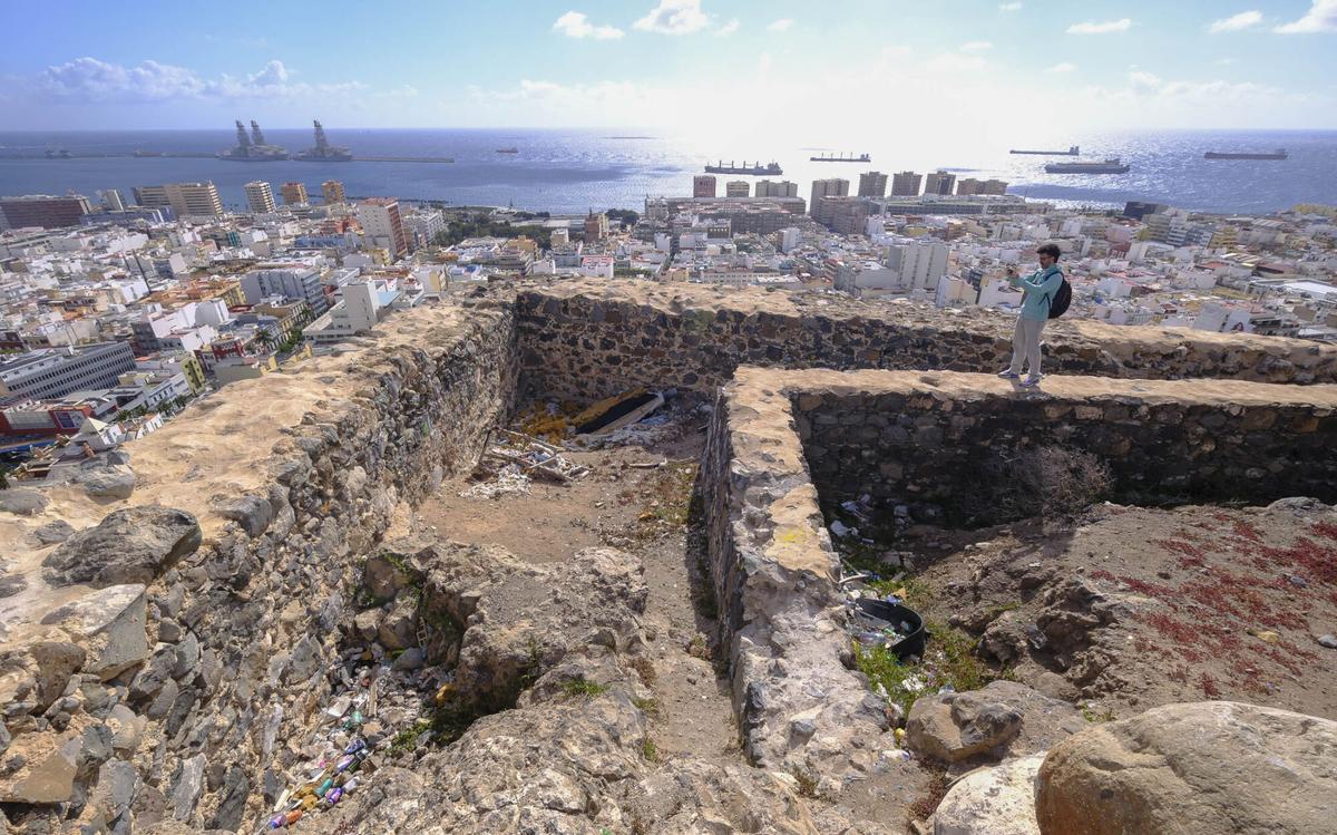 Punta de Diamante en el Risco de San Nicolás