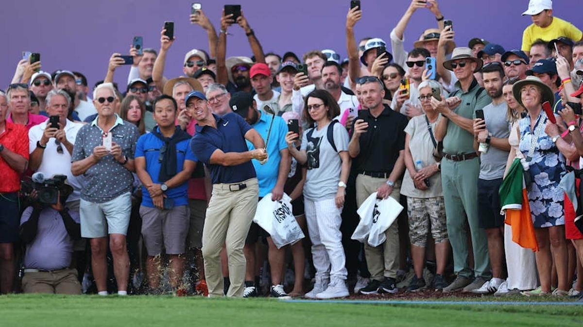 Rory McIlroy está dando espectáculo en Dubai y luchará por la victoria en el torneo que le confirmará como el mejor del año