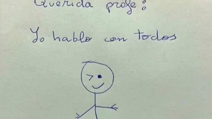 El texto más tierno y sincero que leerás hoy: Iker a su &quot;profe&quot;