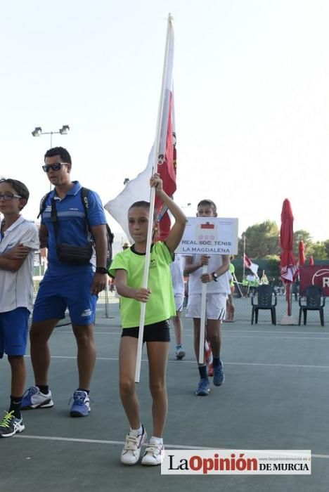 Inauguración del Campeonato Nacional de Tenis Alevín en el Club Cordillera