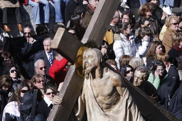 Pasos del Vía Crucis del Congreso de Cofradías