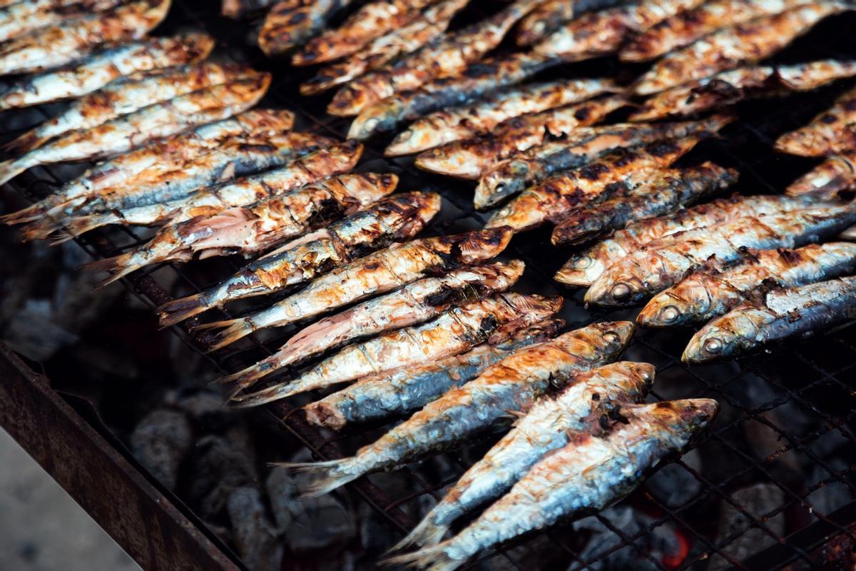 Sardinas a la brasa