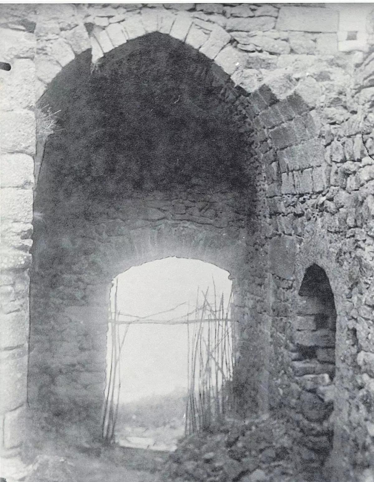 Imágenes del Castillo antes de la reconstrucción.