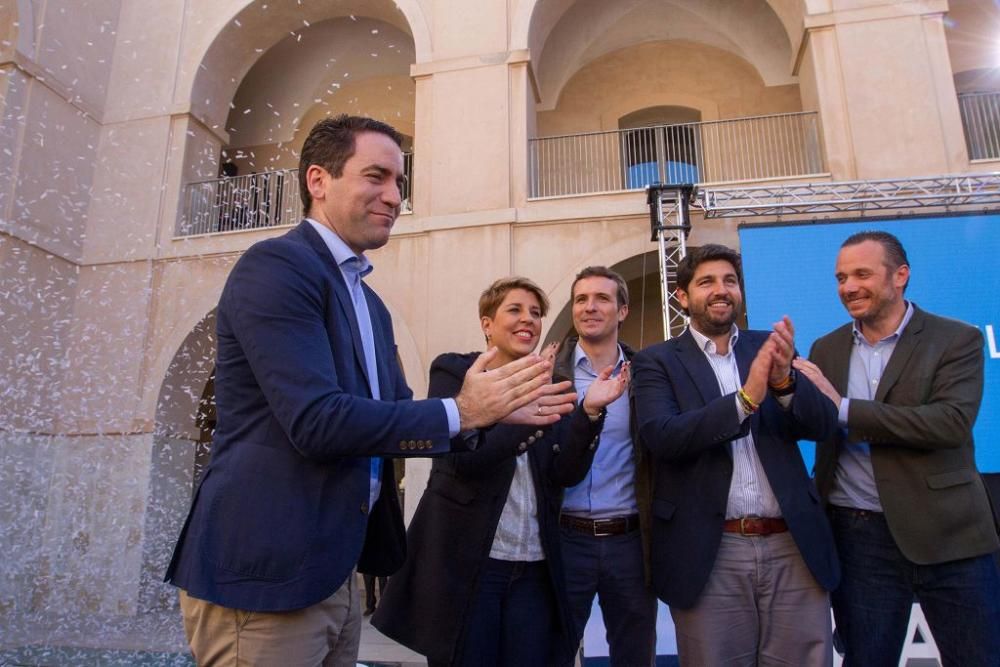 Acto de presentación de Noelia Arroyo como candidata a la alcaldía de Cartagena