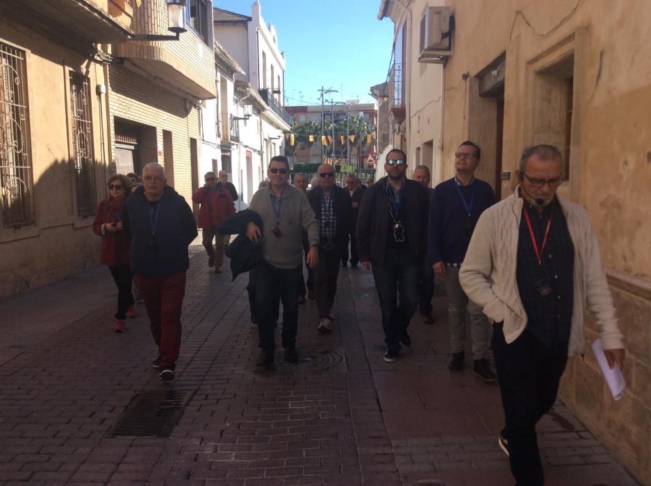 Alaquàs Debat visita el Museu del Palmito de Aldaia.