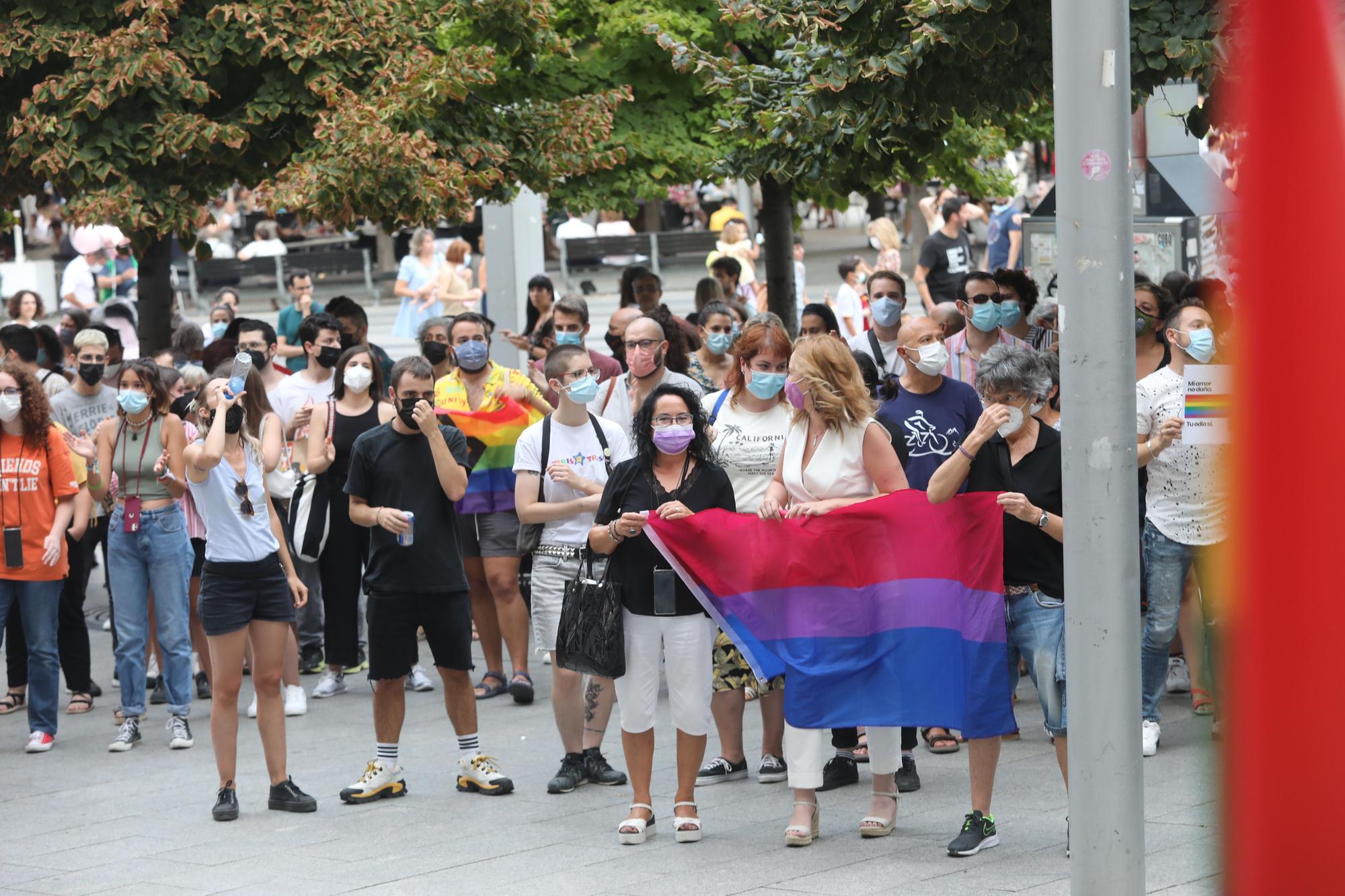 Concentración contra la homofobia en Zaragoza el 11 de septiembre