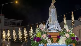 Veneguera honra a la Virgen de Fátima