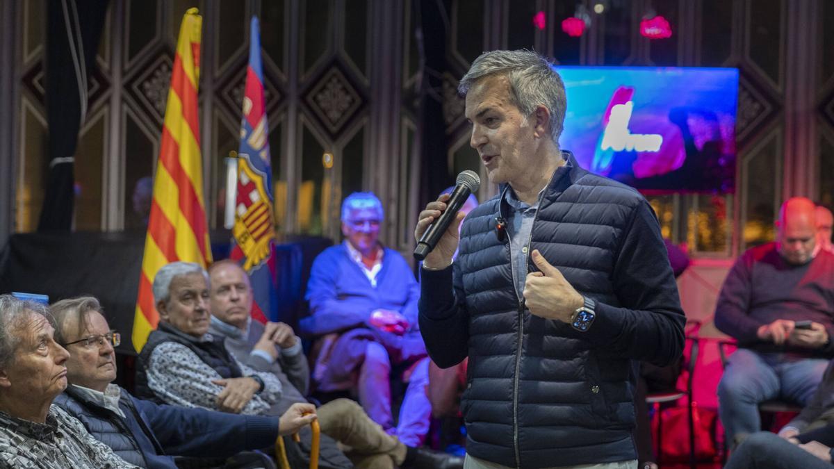 Víctor Font, líder de 'Sí al Futur', grupo que también se adhiere a 'El Barça que volem'