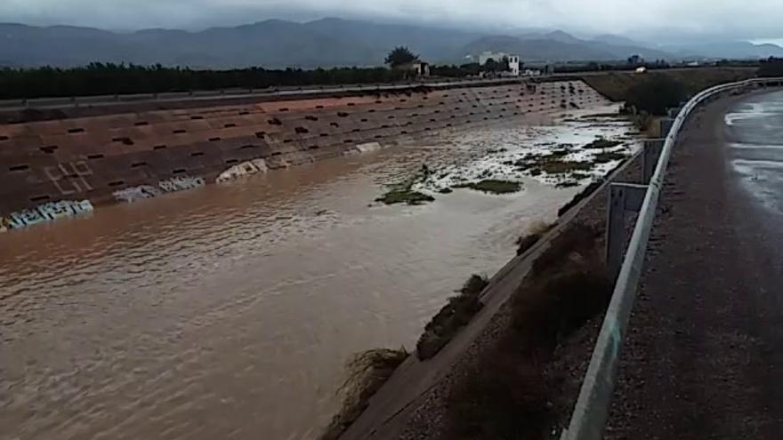 El estado del Río Seco por la Gota Fría