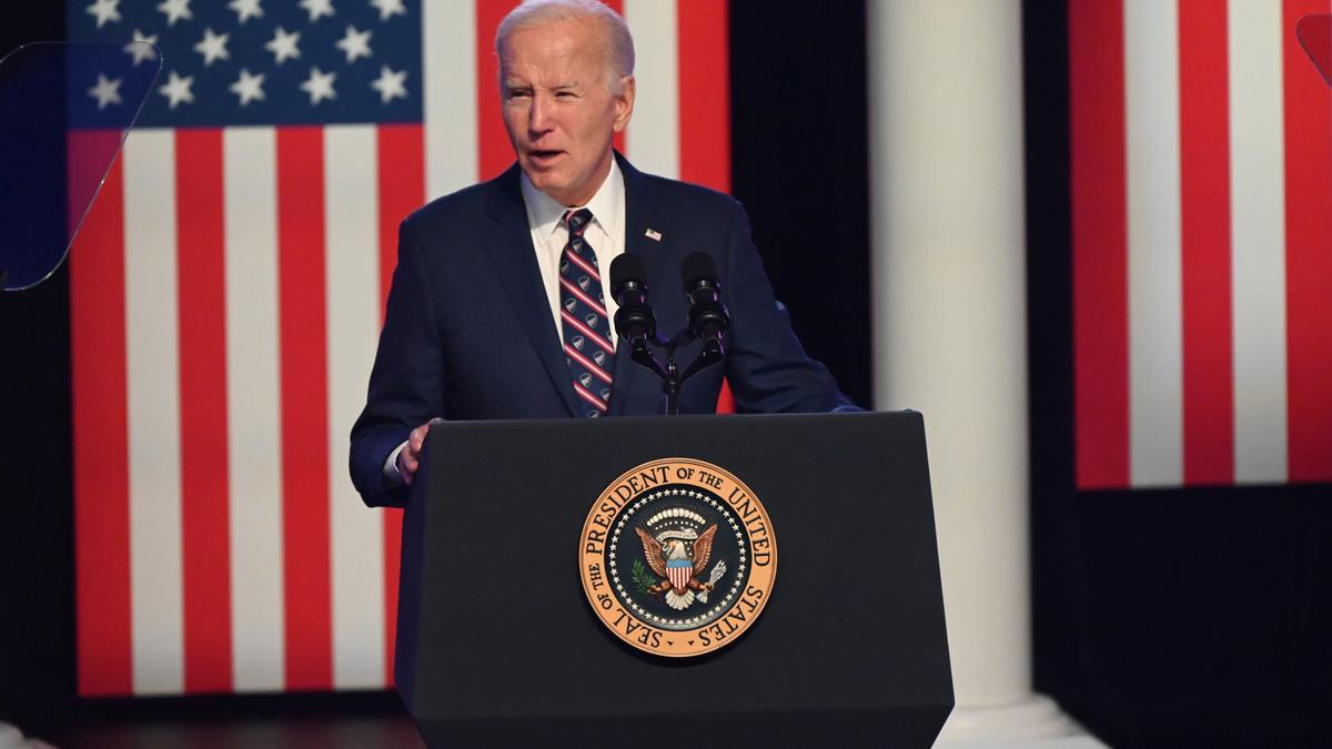 El presidente de Estados Unidos, Joe Biden.