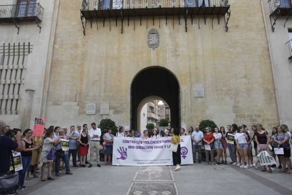 Concentración contra la violencia de género