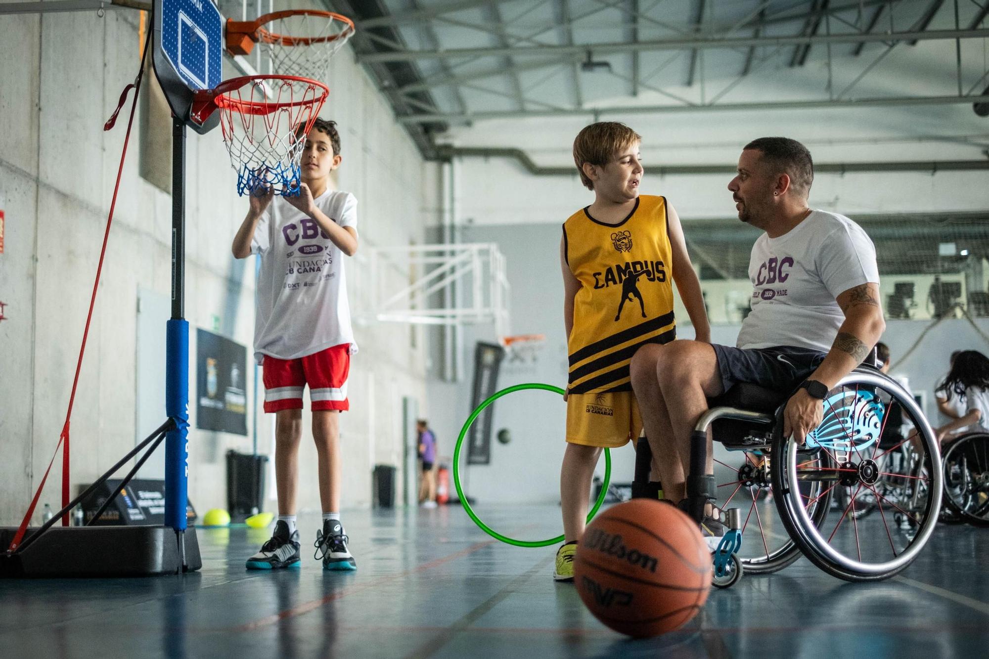 Campus inclusivo de la Fundación del CB Canarias y el Cabildo de Tenerife